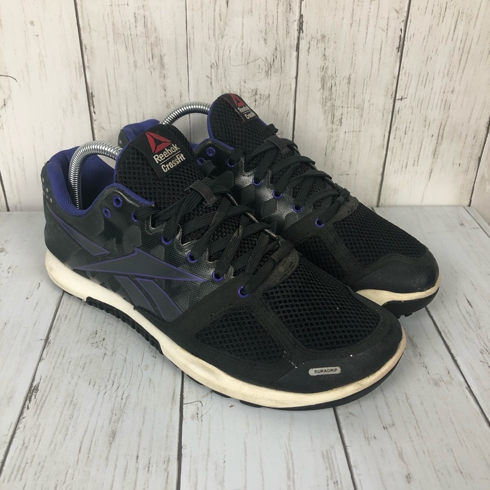 Reebok CrossFit Purple Black Training Shoes
